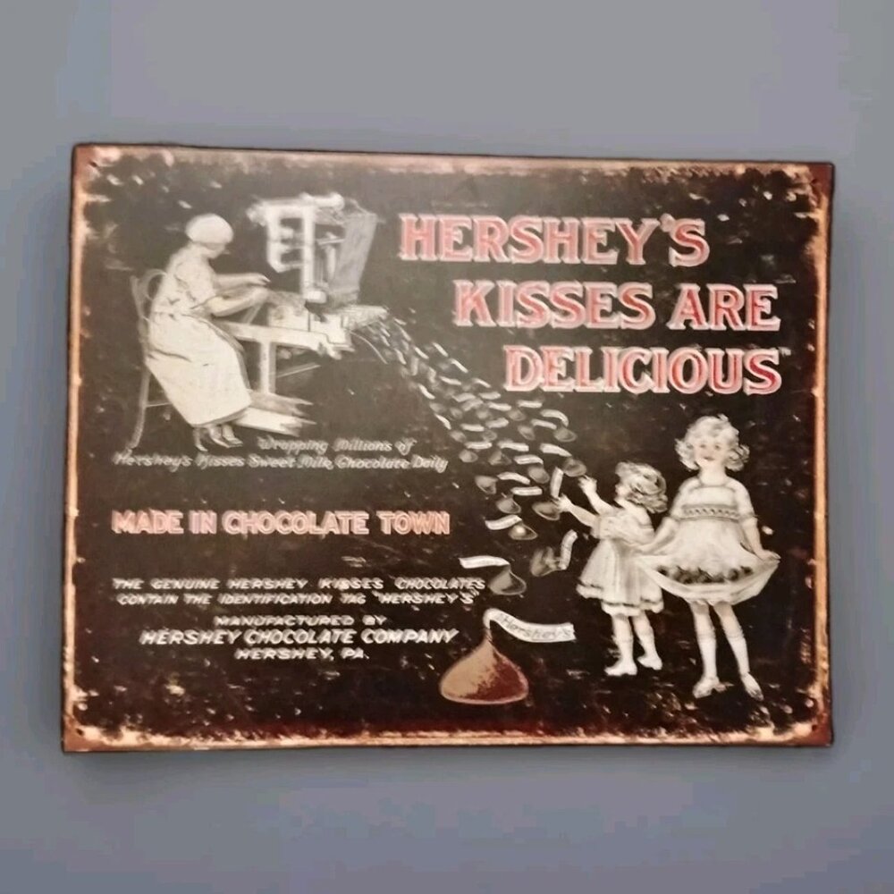 Hershey's Kisses  Metal Sign